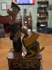 1940’s  Marx Popeye & Olive Oly  Tin Wind Up Jigger Toy