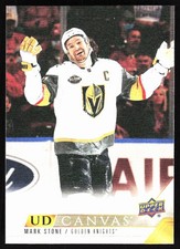 2022-23 Upper Deck UD Canvas Series 1 Mark Stone Vegas Golden Knights #C84