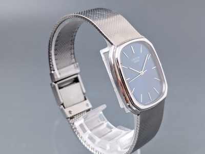 SEIKO CREDOR 5931-5160 Quartz Blue Dial Dial Men's Watch Vintage