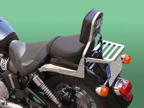 Spaan Chrome Steel Backrest Luggage Rack For Triumph America Speedmaster