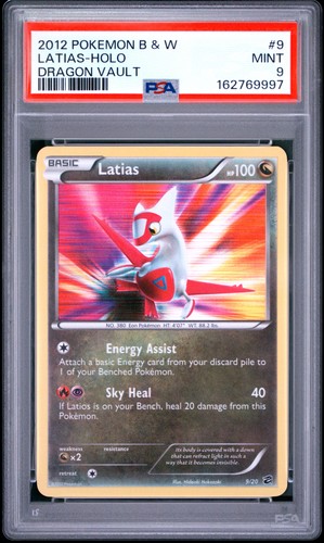 Latias graded PSA 9 for sale on eBay