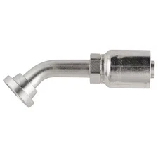 Parker 11743-8-8 Crimp Fitting, 45 Deg., 1/2" I.D., M, Flange