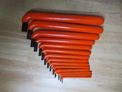C.I.P.  14 Piece SAE 1000V Insulated Hex Wrench Set with Canvas Bag