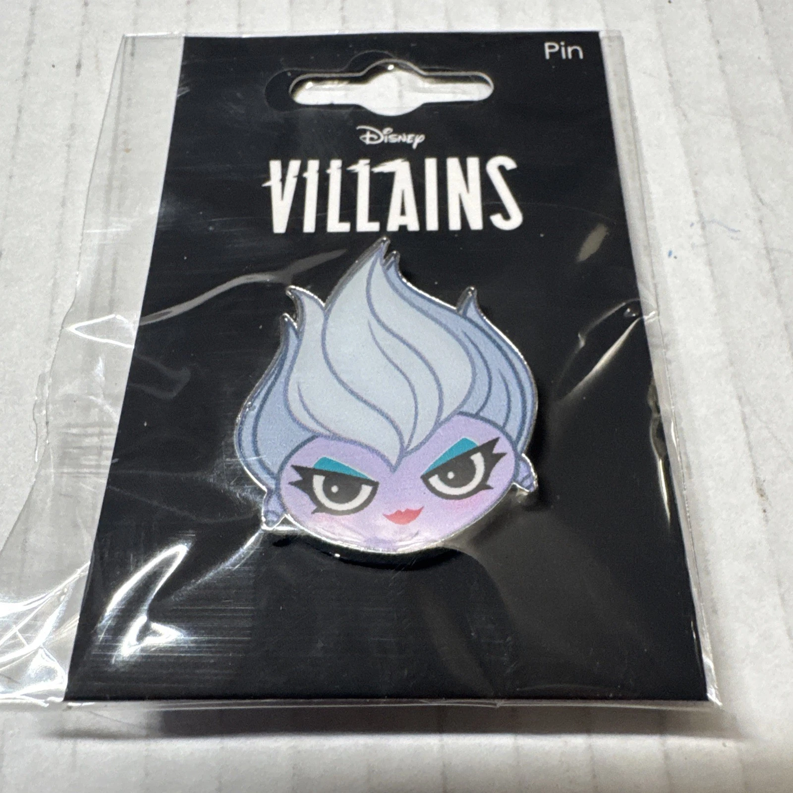 NEW Disney Villain Cute Ursula Little Mermaid Enamel Pin. Free Shipping