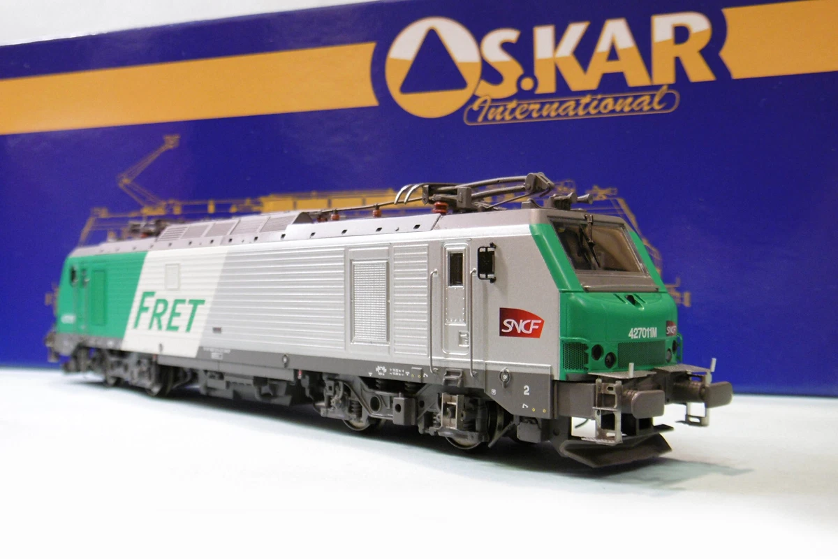 Locomotive Diesel Os.Kar BB 675006 SNCF Réseau INFRA, échelle HO, Digitale Avec Son