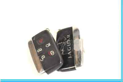 10-19 Jaguar XJ X351 Remote Control Keyless Key Fob Transmitter Black/Chrome OEM