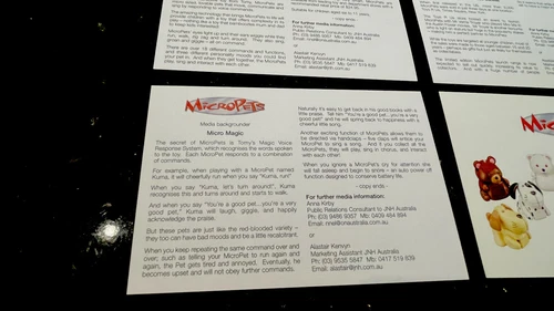 Tomy  MicroPets Micro Media Kit-JNH Australia-2002-Rarest Not Public. - Picture 5 of 9