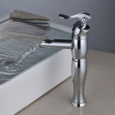 NEW "Water Pump Look" Style Bathroom Sink Vessel Faucet Basin Mixer Tap GD114