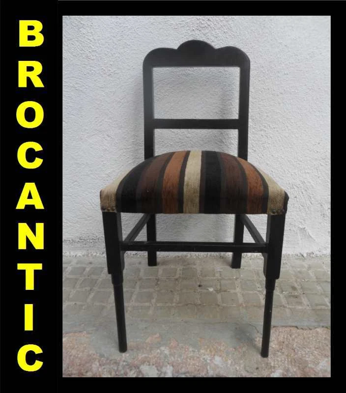 CHAISE DE STYLE ET D'ÉPOQUE ART-DÉCO (ANNÉES 20) ★BROCANTIC★ ANTIQUITÉS/BROCANTE - Photo 2/2