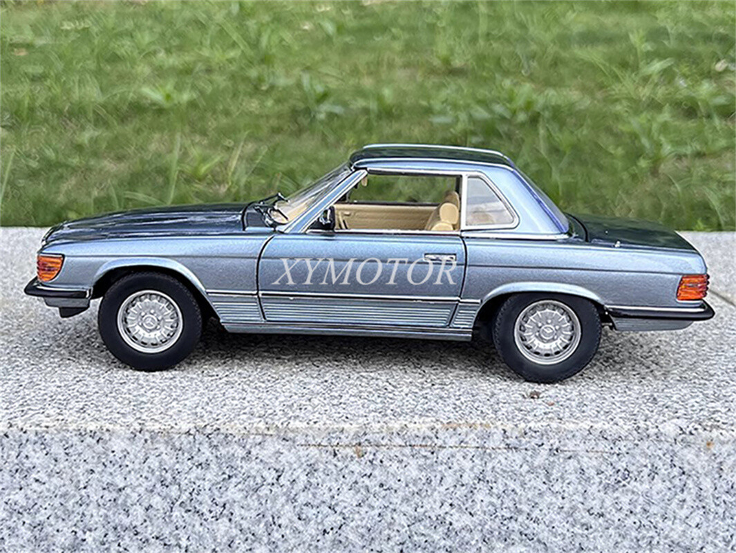 Sun star 1:18 Benz 350SL Vintage car All Open Diecast Model Car