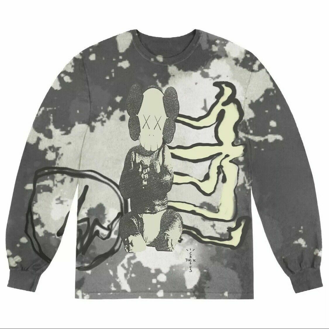 Travis Scott Cactus Jack x KAWS x Fragment Men's Long Sleeve Travis Scott Cactus Jack x KAWS x Fragment Men's Long Sleeve