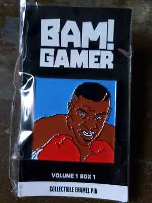 MIP- BAM! GAMER  Mike Tysons Punch-Out, Collectable Enamel Pin/ Limited Release
