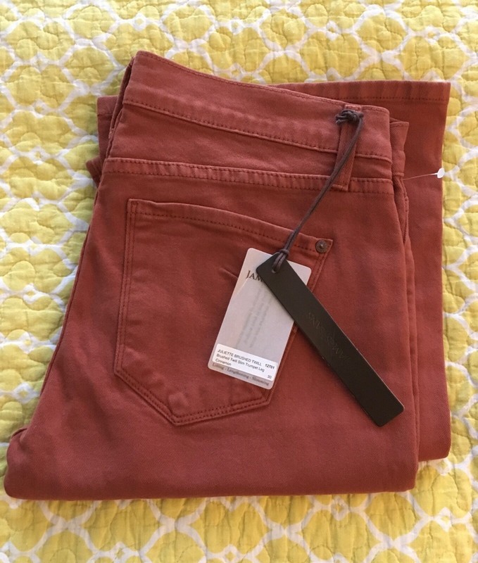 James Jeans Juliette Brushed Twill Slim Trumpet Leg, 30, NWT