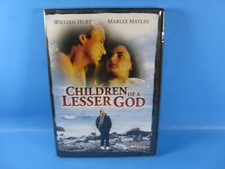 William Hurt CHILDREN OF A LESSER GOD DVD Piper Laurie MARLEE MATLIN New Sealed