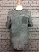Dsquared2 Uk L Mens Line Washed Grey T-shirt Rrp £199 Designer Summer Dsquared2 Uk L Mens Line Washed Grey T-shirt Rrp £199 Designer Summer