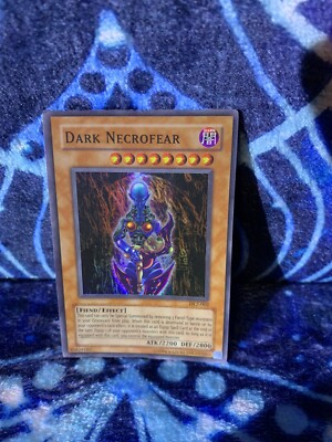 Yugioh Dark Necrofear DL2-002 Super Rare Limited Nm