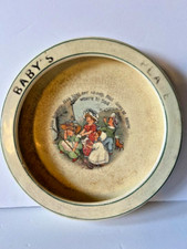 vintage baby plate