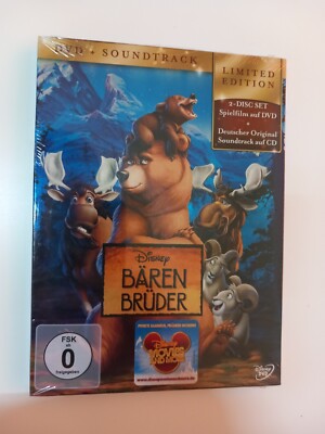Bärenbrüder - Limited Soundtrack Edition  DVD + Audio CD -Disney -FSK 0-Neu OVP*