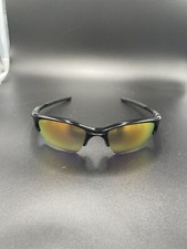 Oakley Half Jacket 1.0 Jet Black w/ Fire Iridium XLJ Lenses new