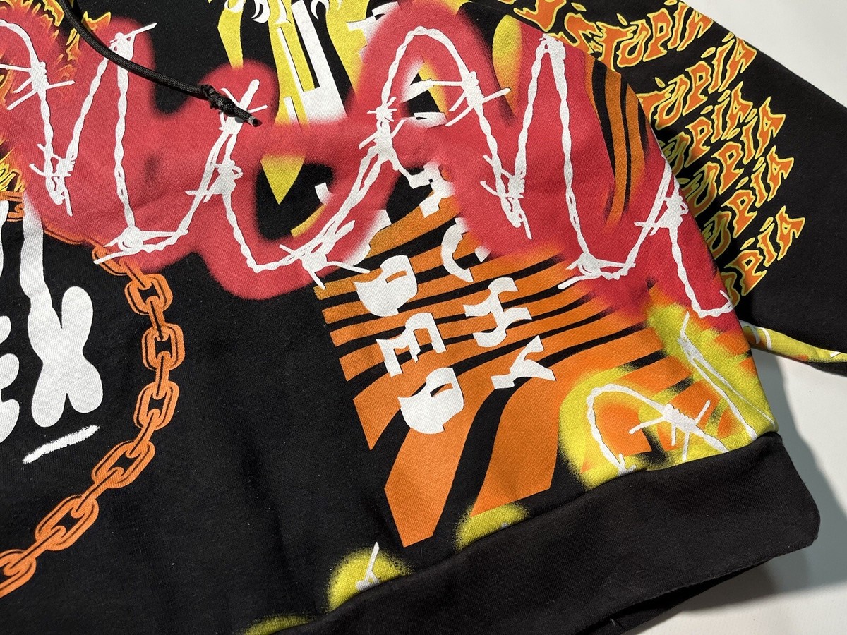 Jaded London Printed Hoodie XS | eBay