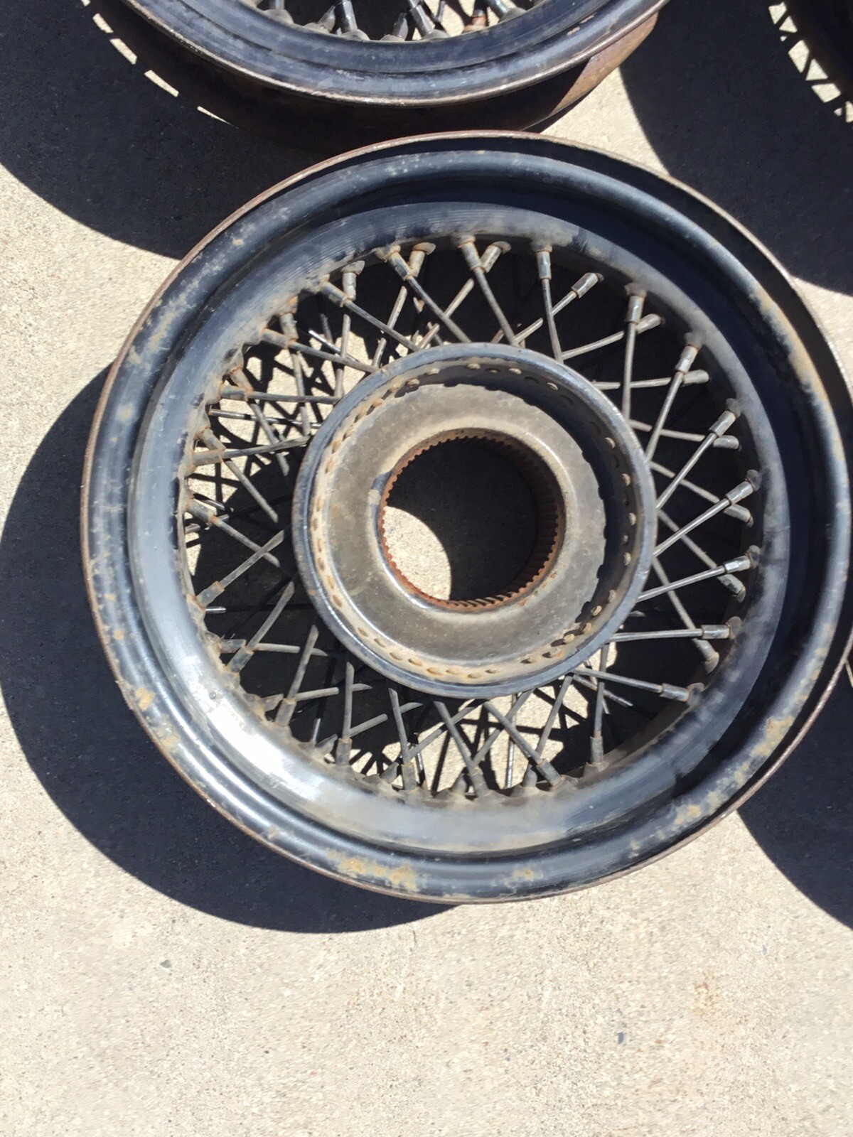 Vintage 16” Rolls Royce Wire Wheels, 1936, 1937, 1938, 1939, Bentley?