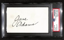 Jane Adams Signed 3x5 Index Card "Frazier" PSA/DNA 183942