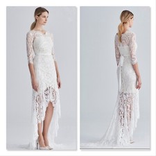 LOVER The Label Womens Size 6 or US 2 Ivory Orchid Wedding Dress NEW RRP 2995