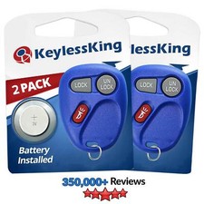 2 Keyless Entry Remote Car Key Fob Control For Koblear1xt 15042968 Blue
