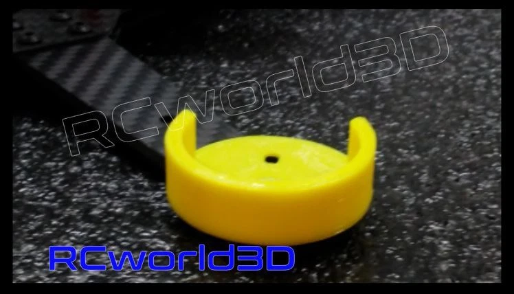 QUADCOPTER BRUSHLESS MOTOR MOUNT/BASE PROTECTOR 4PCS 3D PRINTED SOLID - PLA - Image 4 of 4