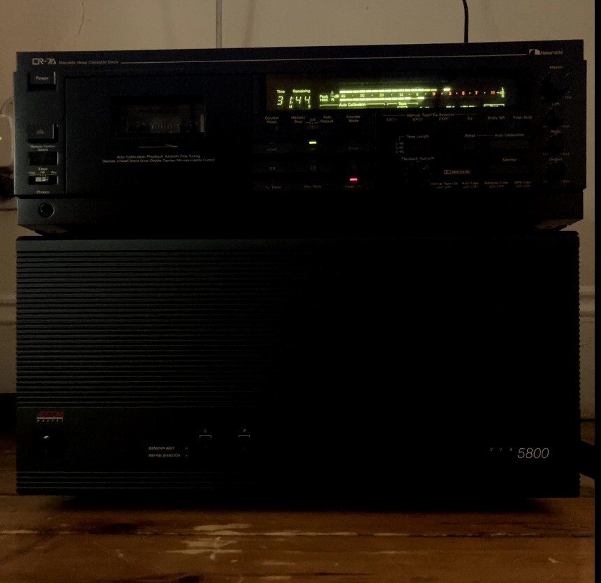 nakamichi cr7a cassette deck eBay