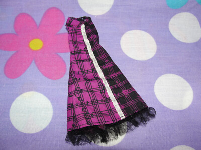 Monster High Freaky Fusion Frankie Operetta Purple Black Dress Music Clothes