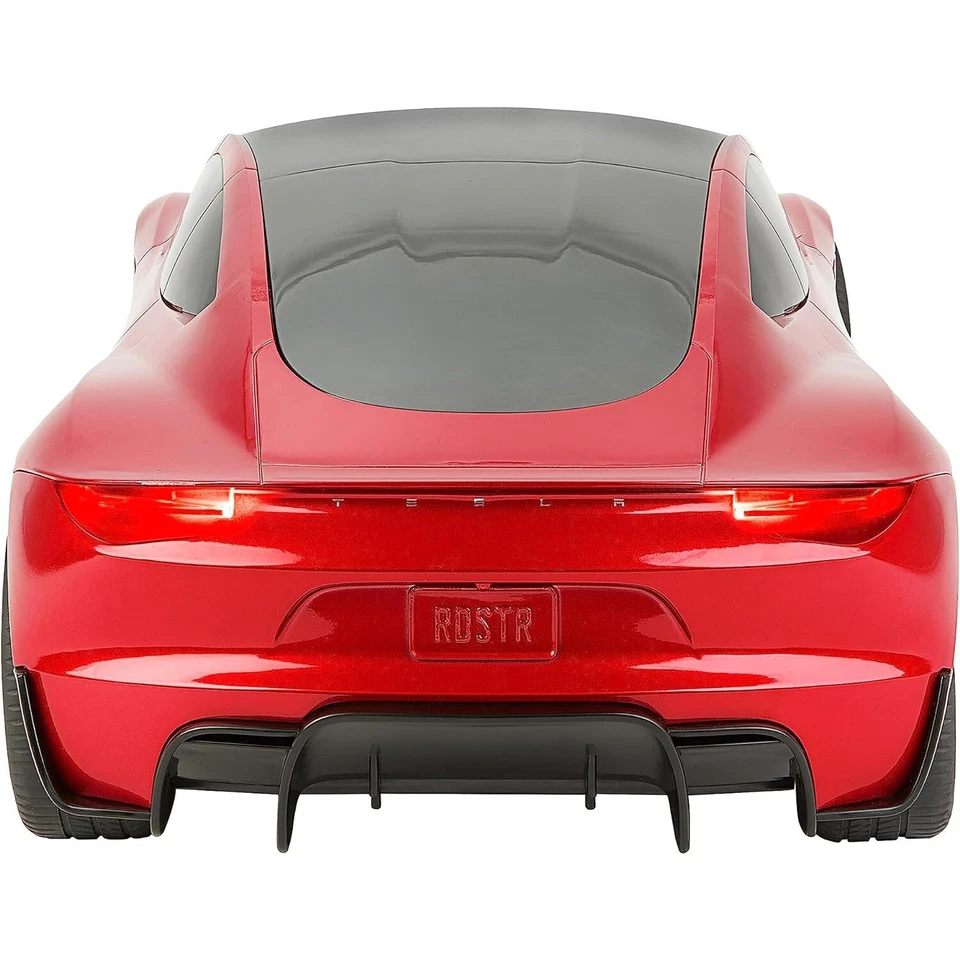 Hot Wheels Tesla Roadster RC Car 1:10 Scale Radio Remote Control Model for Kids - Image 3 of 4