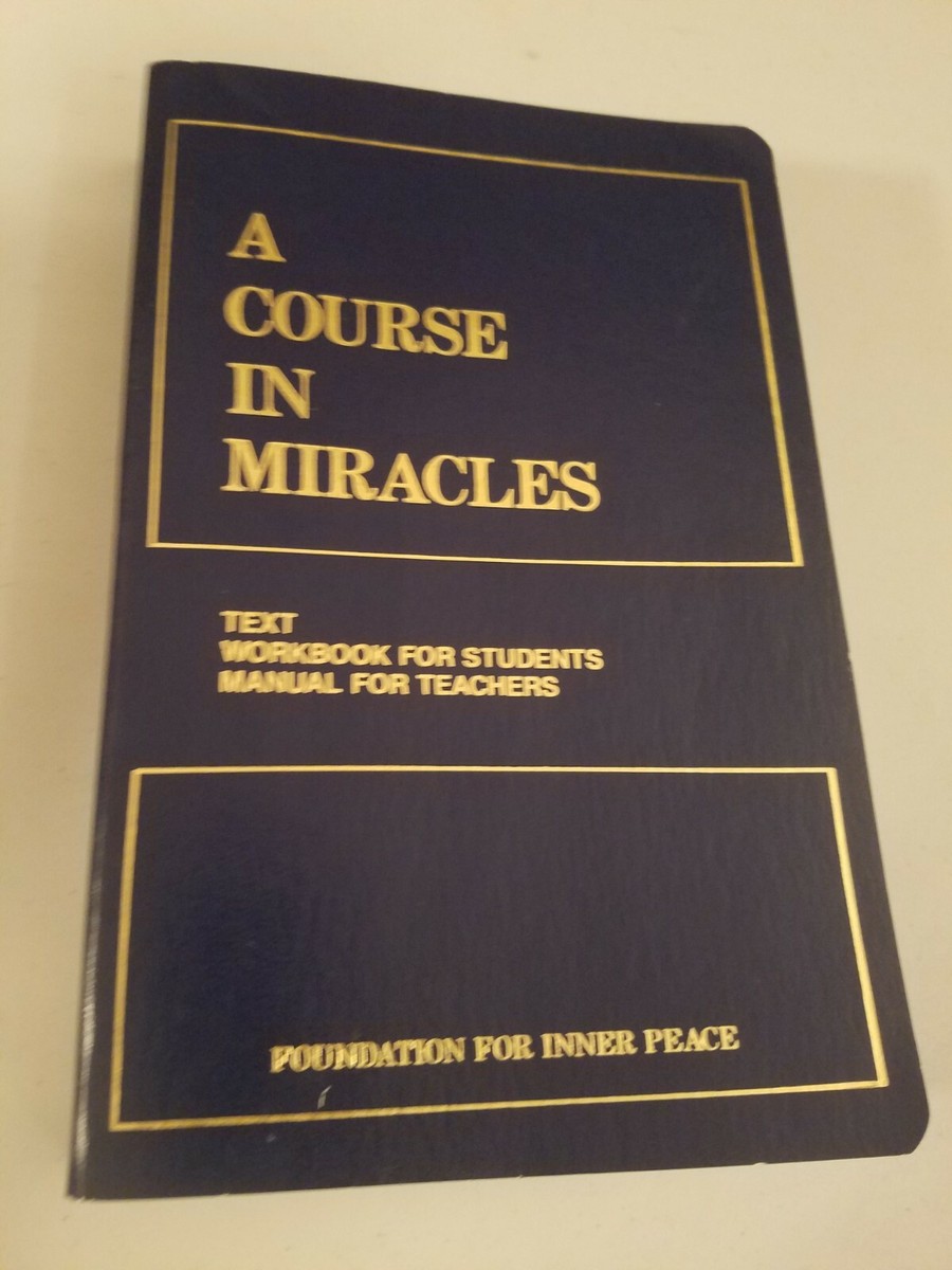 A Course in Miracles: Combined Volume 1985, Softcover, Like NEW | eBay