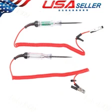 Digital Electric Tester Light 6-24V Circuit Voltage Probe Tool Automotive