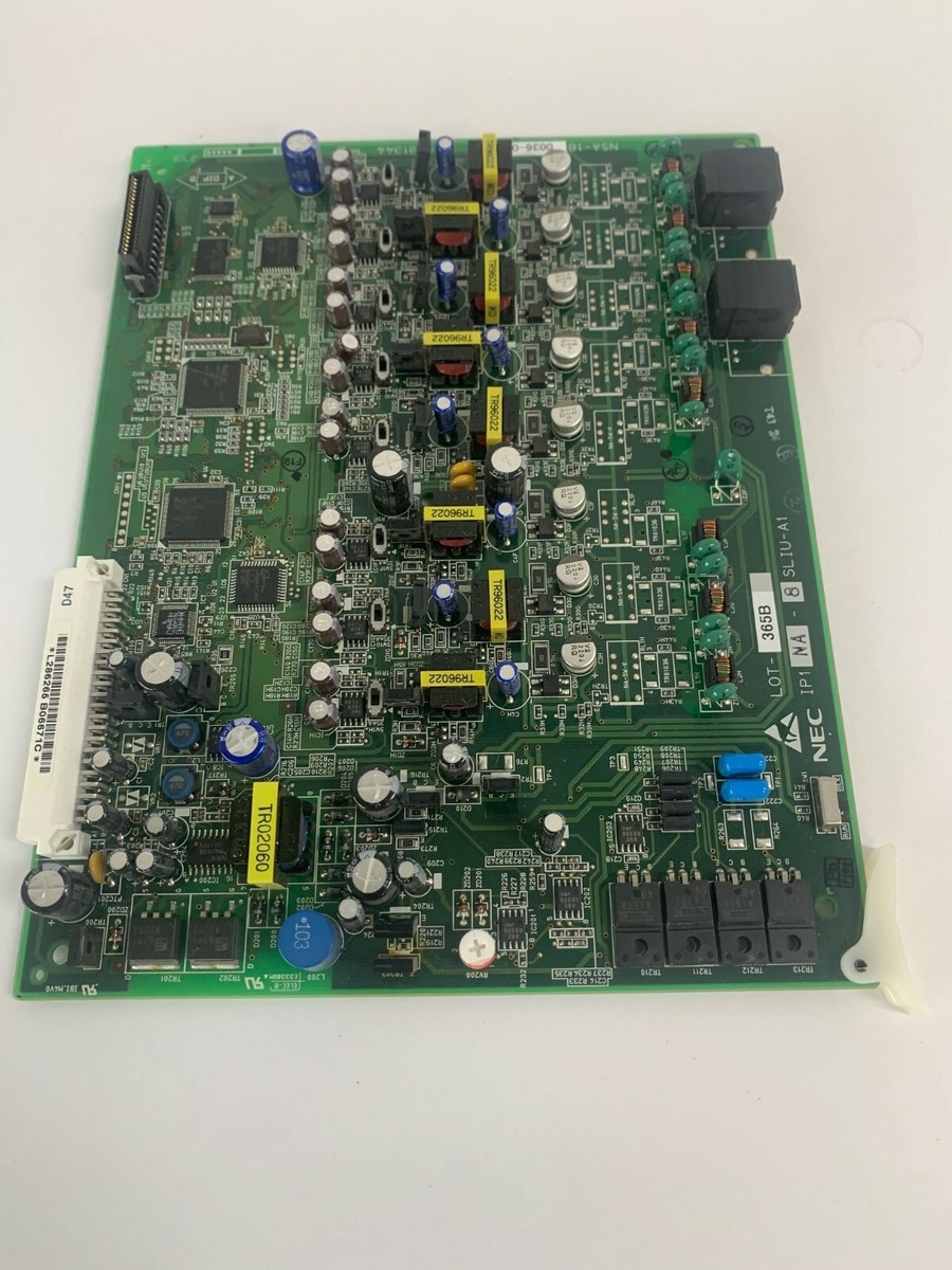 NEC Aspire M 8 Port Single Line Card 0891017 IP1NA-8SLIU-A1 NEC Aspire M 8 Port Single Line Card 0891017 IP1NA-8SLIU-A1