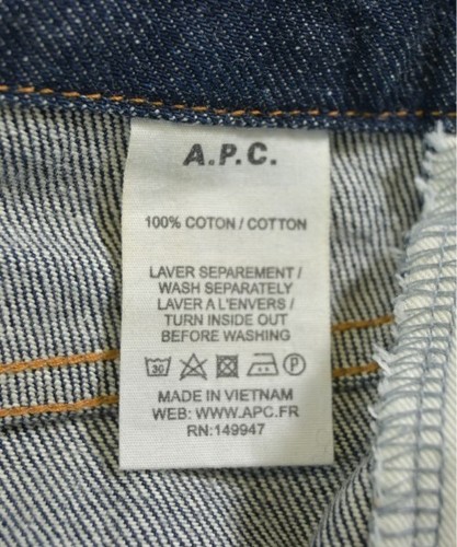 A.P.C. Knee-length Skirts Indigo(Denim) 38(Approx. M) 2200562467039 - Picture 4 of 8