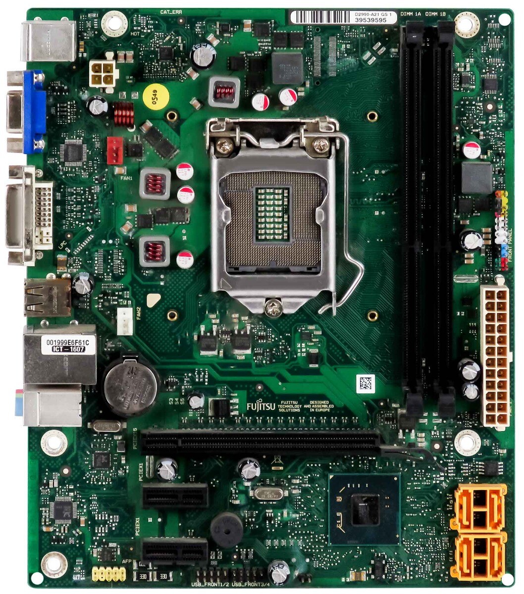 FUJITSU DTS-D2 TDⅡ-90 MAINBOARD FUJITSU D2990-A21 GS1 LGA1155 DDR3 microATX FÜR