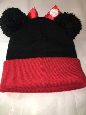 Disney Parks Minnie Mouse Beanie Hat 2 
