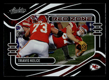 2021 Panini Absolute Travis Kelce #RZ4 Kansas City Chiefs NFL Red Zone Football