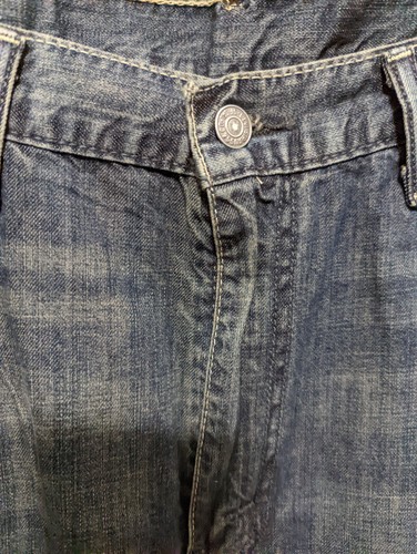 Levis 514 Mens Slim Straight Blue Stretch Faded Denim Jeans Size 38 x 30 - Picture 3 of 7