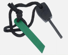 FLINT STEEL MAGNESIUM FERRO ROD SURVIVAL FIRE STARTER LIGHTER Bushcraft SAS EDC