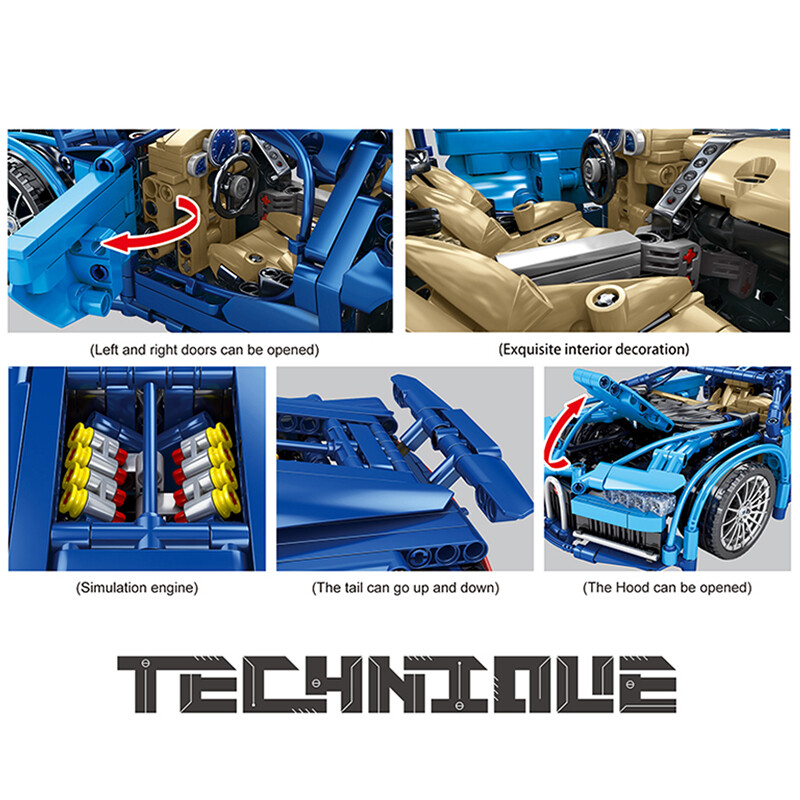 ould king auto da corsa technik da costruzione 2872 pezzi 13123