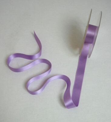 Satinband - Double Face - Breite 16mm - Fb. 60 lila - Rest 1,75m