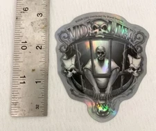 VTG DSG Brand Imports Vending Sticker 2006 Holographic Latin Gangster VIDA LOCA