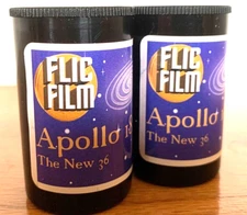 Flic Film Apollo 18 (2-PACK)400 ISO Color Negative 35mm 18 exp for 36 half frame