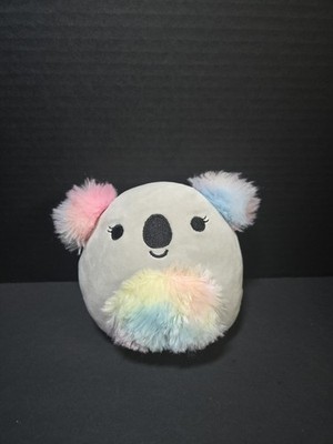 Koala Plush Rainbow Squishmallows Kelina Gray Stuffed Animal Kellytoy 5''