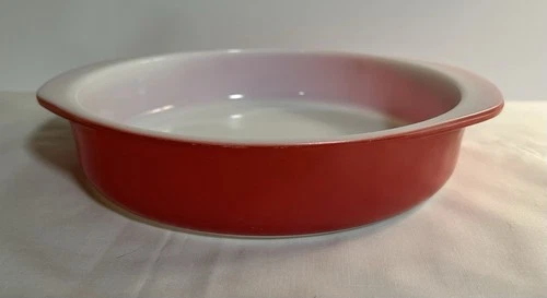 Vintage Pyrex Flamingo Bakeware Round Cake Dish