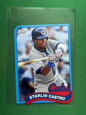 2014 Topps Baseball 1989 Topps Die Cut Minis #TM-70 Starlin Castro