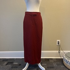 Mondi Virgin Wool Midi Pencil Skirt Size 36 / 6