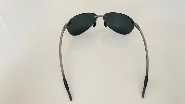Gafas de sol Maui Jim MJ421-11 Sugar Beach lentes verdes polarizadas 62 mm - excelentes Foto 4 de 4